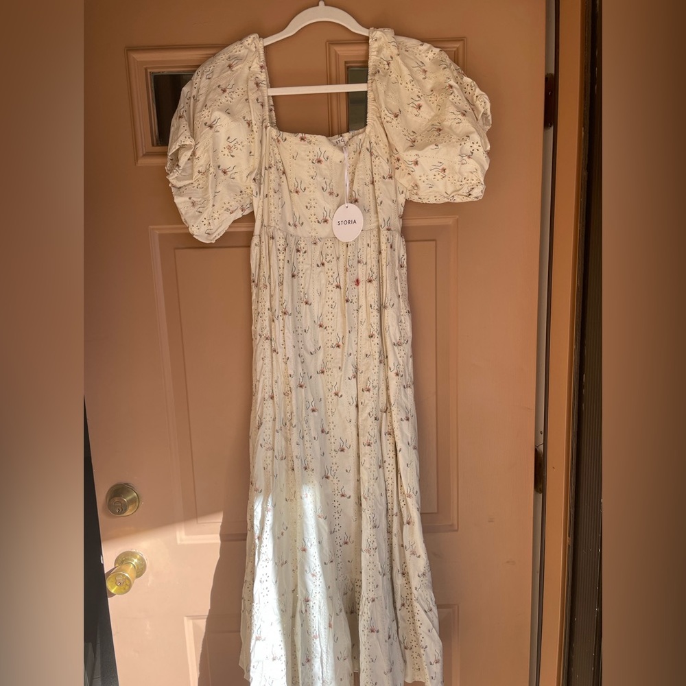 Piper & Scoot Vivienne Square Neck Dress